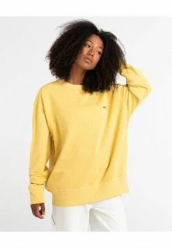 Element Sweatshirt Cream Gold Femme -Element Soldes 495ba0102037450197e3a0899a8d66e0