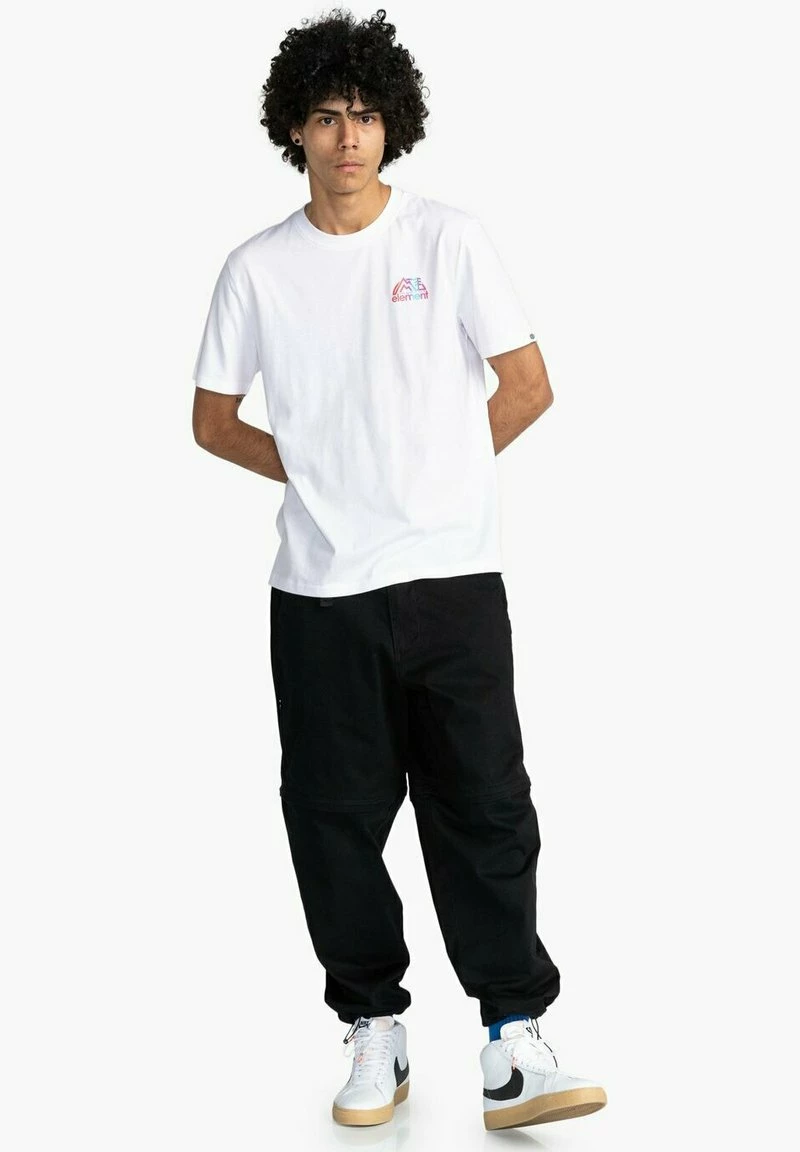 Element BURKETT MANCHES COURTES T Shirt Imprimé Optic White Homme 2 Element BURKETT MANCHES COURTES T Shirt Imprimé Optic White Homme – Image 2