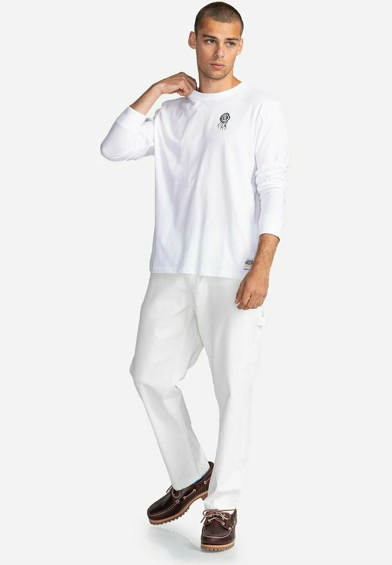 Element MANCHES LONGUES HOMME T Shirt à Manches Longues Optic White 2 Element MANCHES LONGUES HOMME T Shirt à Manches Longues Optic White – Image 2