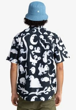 Element Homme GARDEN POPLIN MANCHES COURTES Chemise Creatures -Element Soldes 4b58665304b1493da964bd65db24632e