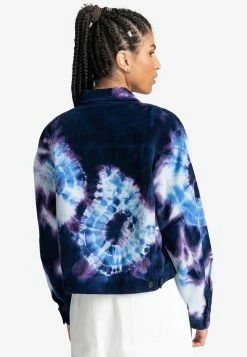 Element TIE DYE Veste En Jean Circle Tiedye Femme -Element Soldes 4b76dca4124f4c54b08c79a1900e926a