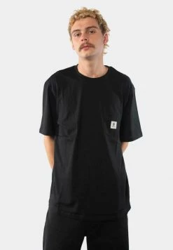 Element Homme T Shirt Basique Flint Black