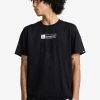 Element MANCHES COURTES T Shirt Imprimé Flint Black Homme