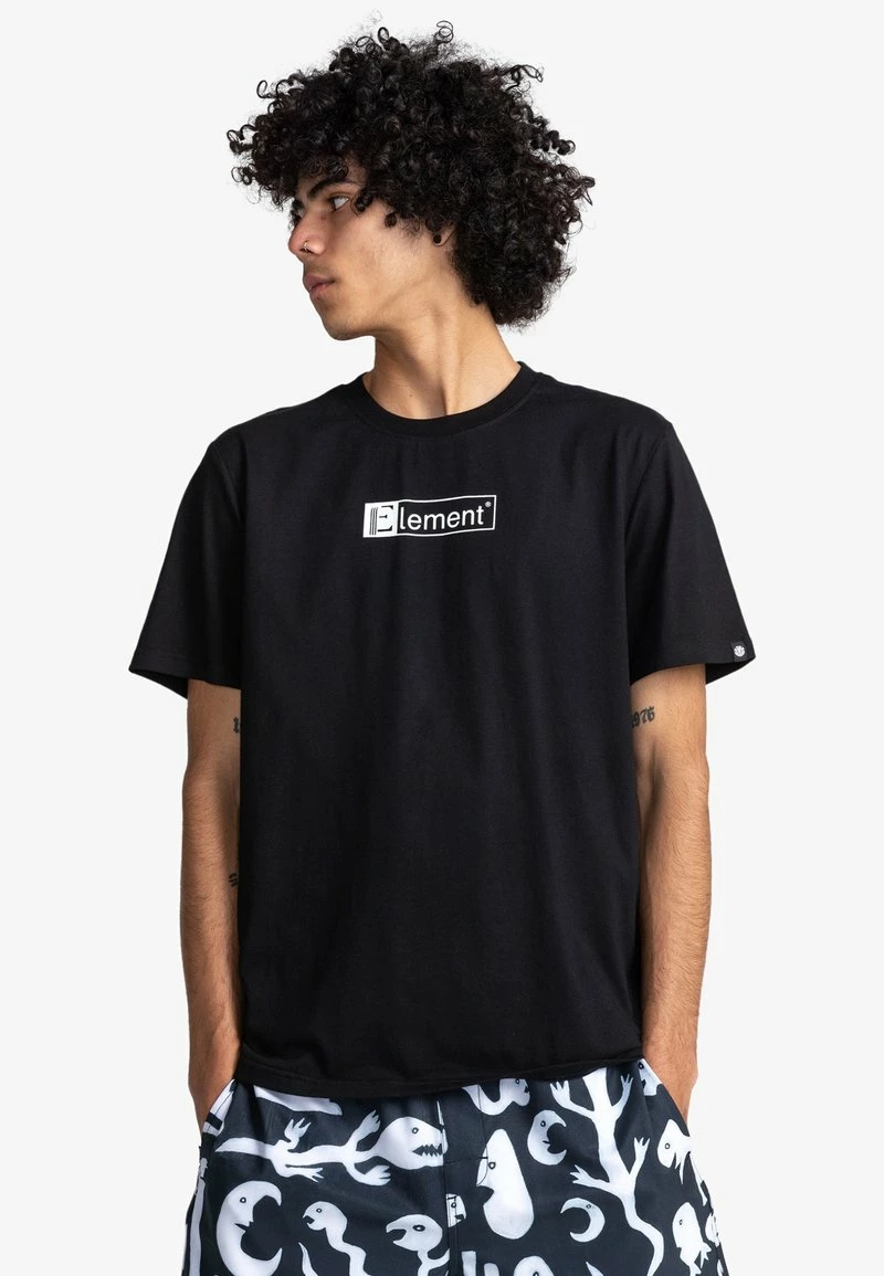 Element MANCHES COURTES T Shirt Imprimé Flint Black Homme 1 Element MANCHES COURTES T Shirt Imprimé Flint Black Homme