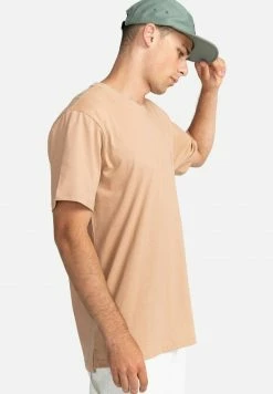 Element WADENA CKTCELP T Shirt Basique Chocolate Chip Homme -Element Soldes 4dcad5c40e50442c931f022198d5035a