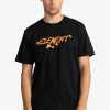 Element MANCHES COURTES HOMME T Shirt Imprimé Flint Black