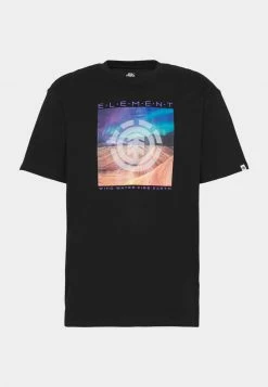 Element Homme DUSKY T Shirt Imprimé Flint Black -Element Soldes 4f4ef96c5ec1494a81ab5793fda22a16