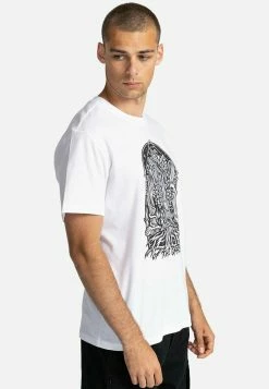 Element MANCHES COURTES HOMME T Shirt Imprimé Optic White -Element Soldes 509cc47187b142a4a40f7a200ffd08b6
