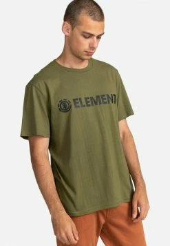 Element BLAZIN T Shirt Imprimé Winter Moss Homme -Element Soldes 510cb99b13b14a6faef418859b1e9842