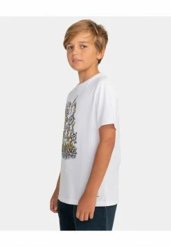 Element T Shirt Imprimé White Enfant -Element Soldes 511c0be5379348e3aed41570adc03923