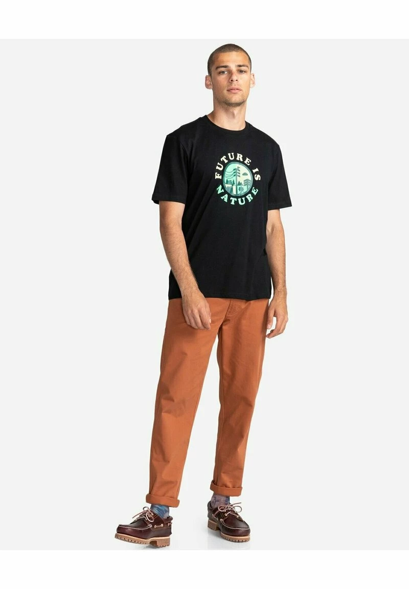 Element T Shirt Imprimé Black Homme 2 Element T Shirt Imprimé Black Homme – Image 2