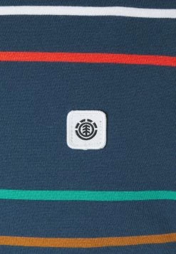 Element HOVDEN STRIPES T Shirt Imprimé Insignia Blue Homme -Element Soldes 53a964ef40c8431a8fdc6ba0ce8a8c00