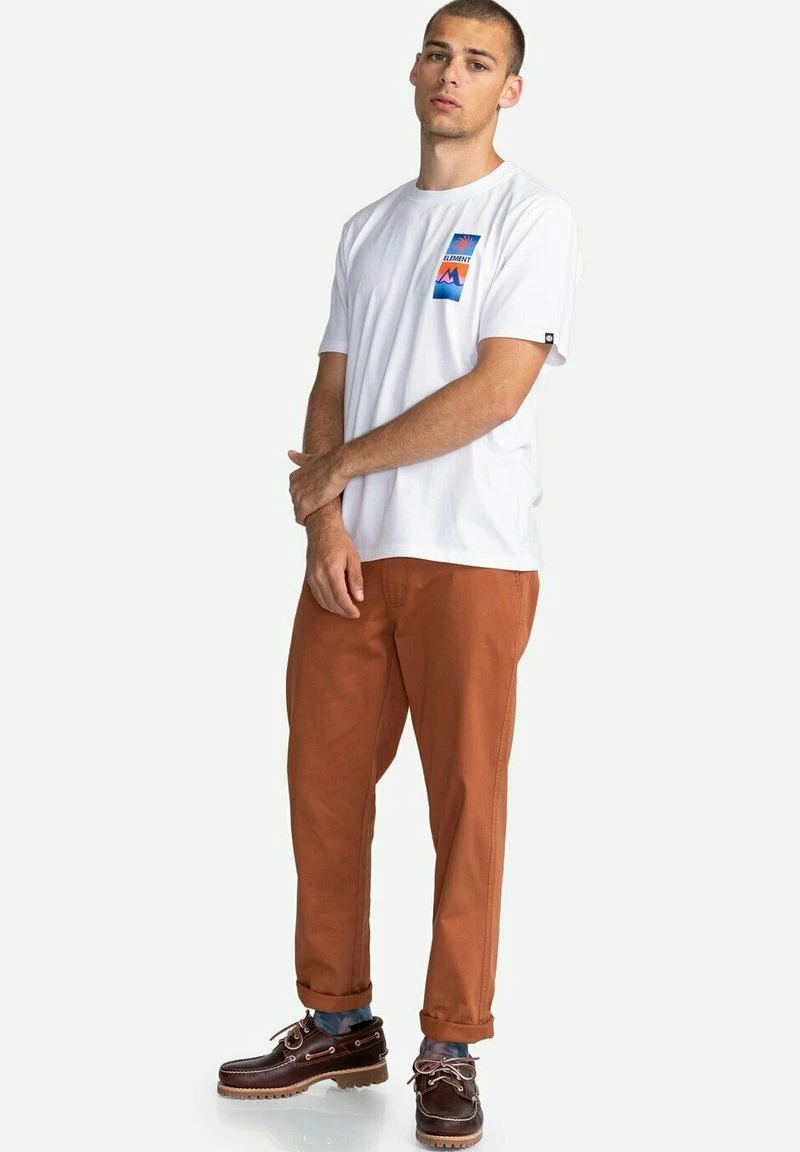 Element Homme AQUAZEN MANCHES COURTES T Shirt Imprimé Optic White 2 Element Homme AQUAZEN MANCHES COURTES T Shirt Imprimé Optic White – Image 2