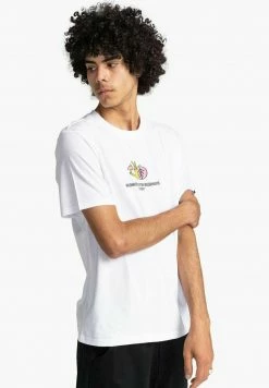 Element Homme SPORES MANCHES COURTES T Shirt Imprimé Optic White -Element Soldes 5aeee677e8c8463f96047880201215f8