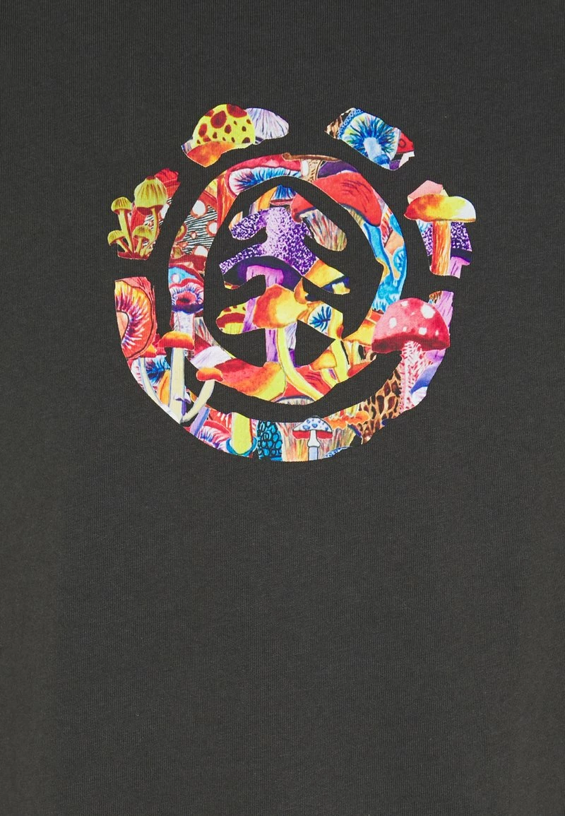 Element SHROOMS TREE T Shirt Imprimé Off Black Homme 3 Element SHROOMS TREE T Shirt Imprimé Off Black Homme – Image 3