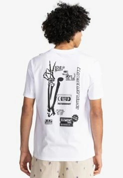 Element Homme MANCHES COURTES T Shirt Imprimé Optic White -Element Soldes 5ef98cb3825243829c54c80597829670