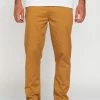 Element HOWLAND CLASSIC Chino Bronco Brown Homme