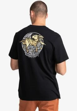 Element MANCHES COURTES HOMME T Shirt Imprimé Flint Black -Element Soldes 6311f5a2f06f40d3b40f83c6f9d68374