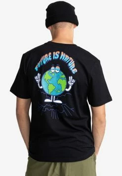 Element T Shirt Imprimé Flint Black Homme -Element Soldes 641bc4cccb6c46d383b913c4833e4bc6