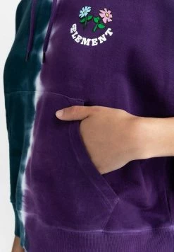 Element SMILE TIE DYE Sweat à Capuche Vertical Dye Femme -Element Soldes 655d59a34ca342ac8ca5092321c40363