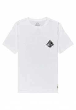 Element Soldes 12 Element ACCEPTANCE T Shirt Imprimé Optic White Enfant