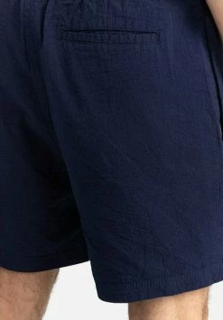 Element Homme Short Blue Seersucker -Element Soldes 67ef55a59f6e40858f4d54f4a2e5df3d