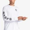 Element MANCHES LONGUES HOMME T Shirt à Manches Longues Optic White