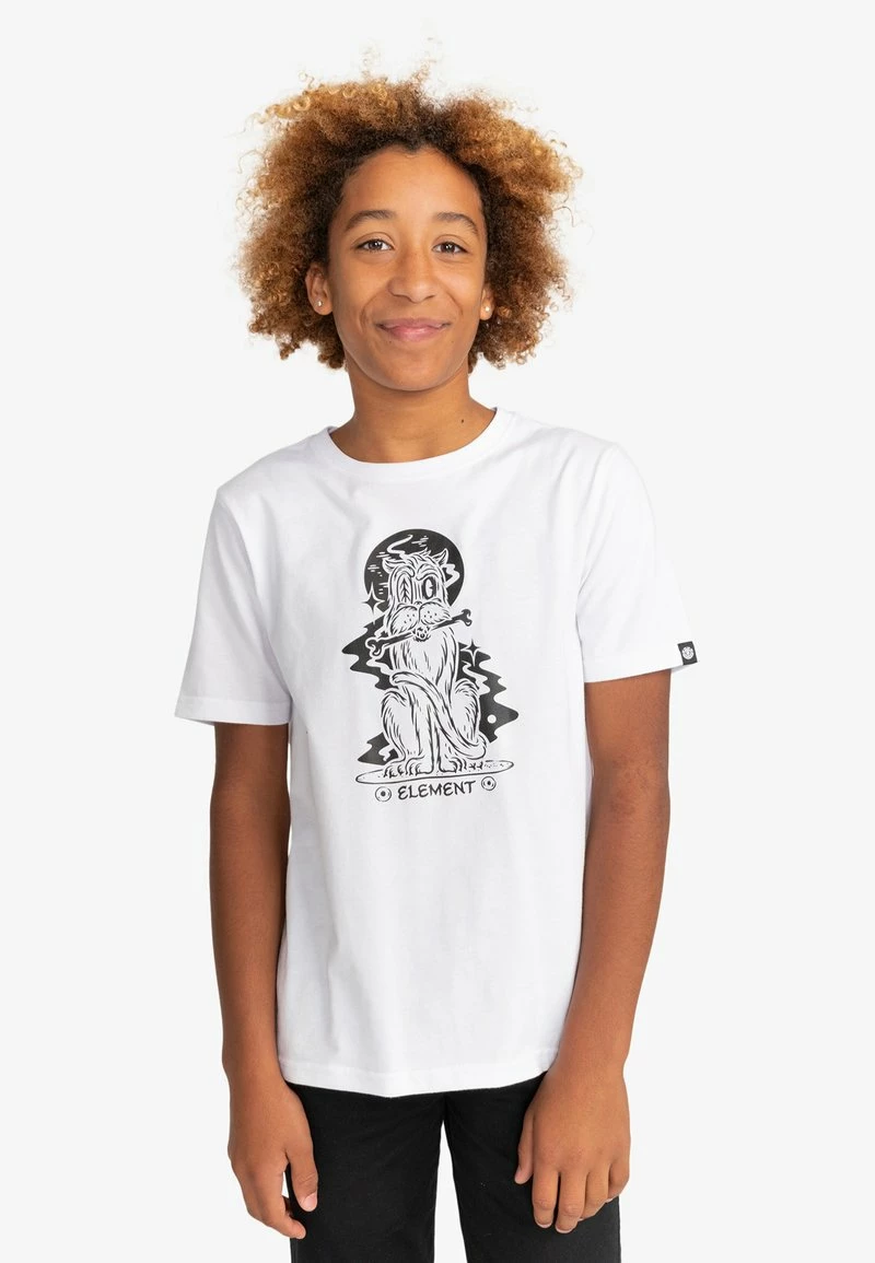 Element T Shirt Imprimé Optic White Enfant 2 Element T Shirt Imprimé Optic White Enfant – Image 2