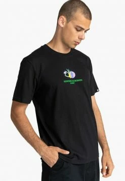 Element SPORES MANCHES COURTES T Shirt Imprimé Flint Black Homme -Element Soldes 6e273da999d3478d8588bb3670791ac9