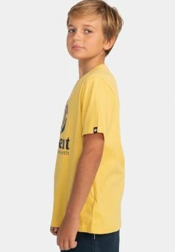 Element Enfant VERTICAL SS YOUTH T Shirt Imprimé Cream Gold -Element Soldes 71bc276a752e4c5cb345677e9d9aa8d9