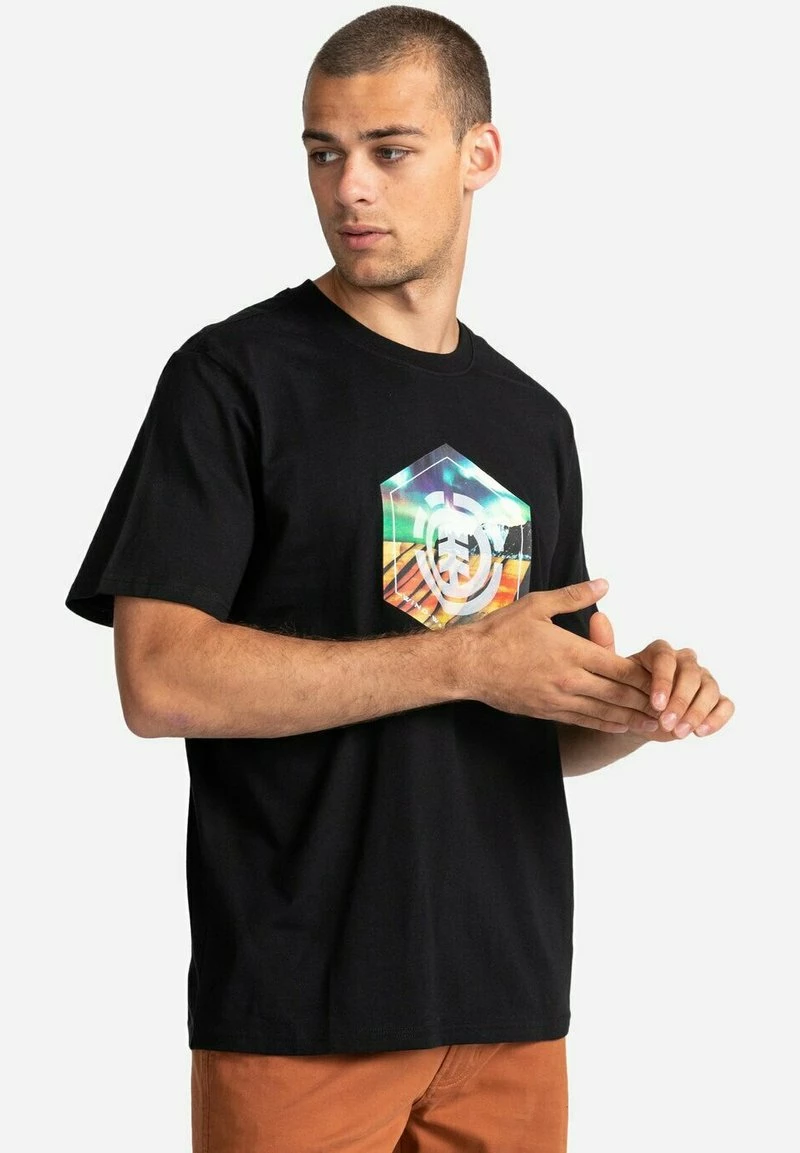 Element Homme ASTRA MANCHES COURTES T Shirt Imprimé Flint Black 4 Element Homme ASTRA MANCHES COURTES T Shirt Imprimé Flint Black â Image 4