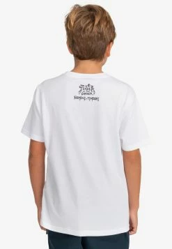 Element T Shirt Imprimé White Enfant -Element Soldes 74d7827652d04ae59b2d8815832e3ed9