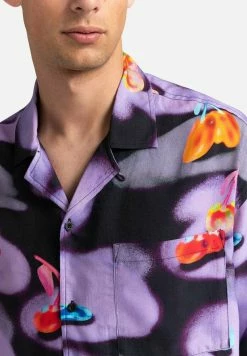 Element Homme RESORT KURZÄRMLIGES Chemise Cherry Sundae -Element Soldes 755da44b5319451b85cbb064a35c49c1