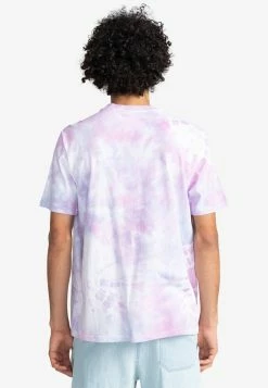 Element Homme KETCH MANCHES COURTES T Shirt Imprimé Tie Dye Purp -Element Soldes 75bc9f4b93874433b2c7498183666b0c