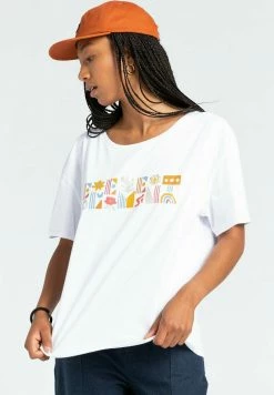 Element BELLO T Shirt Imprimé Optic White Femme -Element Soldes 76ce3ebc009b4f59b5dcbc6fa216595c