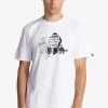 Element Homme T Shirt Imprimé Optic White