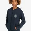 Element Enfant Sweat à Capuche Zippé Eclipse Navy