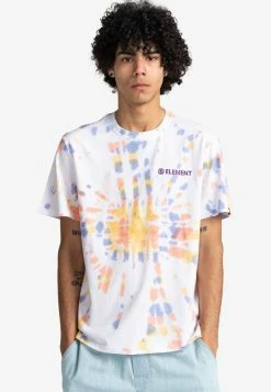 Element MANCHES COURTES T Shirt Imprimé Apricot Homme