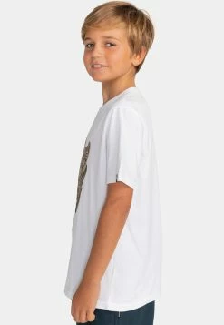 Element Manches Courtes T Shirt Imprimé Optic White Enfant -Element Soldes 7c6c013ec5fd46b996de671c9567c1fc