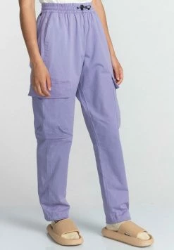 Element CHILLIN Pantalon Cargo Purple Femme -Element Soldes 7df55a1e63f24b93ac3252082d714e72