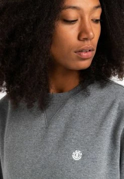 Element CORNELL CLASSIC CR Sweatshirt Mid Grey Htr Unisex -Element Soldes 802665cddd4544ff802d0d3edb45d13d