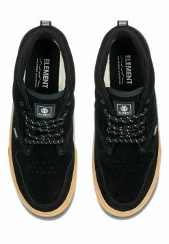 Element Homme Baskets Basses Black Gum -Element Soldes 80b348c942004fe2a8e3af8bfa6c1bde
