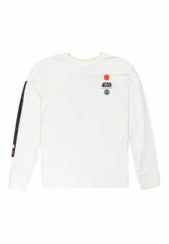 Element Homme STAR WARS X BOBA FETT MANCHES LONGUES T Shirt à Manches Longues Off White