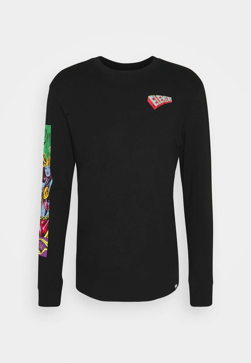 Element Homme FENIX T Shirt à Manches Longues Flint Black 1 Element Homme FENIX T Shirt à Manches Longues Flint Black