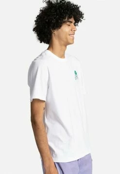 Element GROMAN MANCHES COURTES T Shirt Imprimé Optic White Homme -Element Soldes 84734c436d46419b8d986f2581882cb5