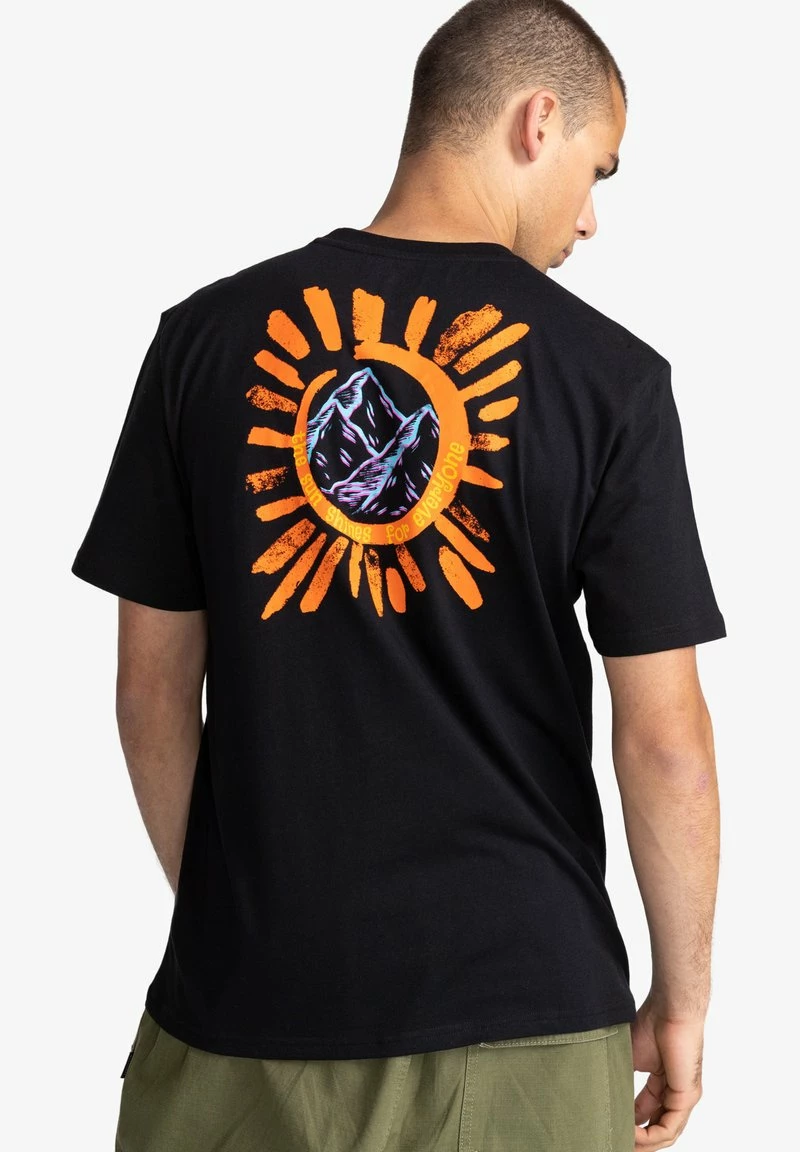 Element Homme TAOS MANCHES COURTES T Shirt Imprimé Flint Black 3 Element Homme TAOS MANCHES COURTES T Shirt Imprimé Flint Black – Image 3