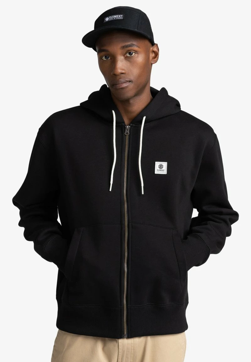 Element Homme RAIN CORNELL Sweat à Capuche Zippé Flint Black 1 Element Homme RAIN CORNELL Sweat à Capuche Zippé Flint Black