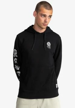 Element Sweat à Capuche Flint Black Homme