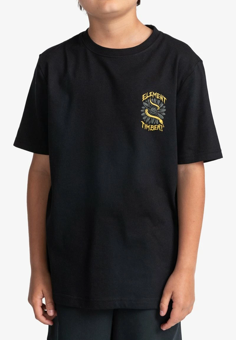 Element MANCHES COURTES T Shirt Imprimé Flint Black Enfant 2 Element MANCHES COURTES T Shirt Imprimé Flint Black Enfant â Image 2