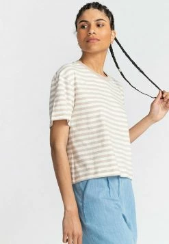 Element T Shirt Imprimé Oxford Tan Femme -Element Soldes 88b6600c516c4b539c440edd491ba799